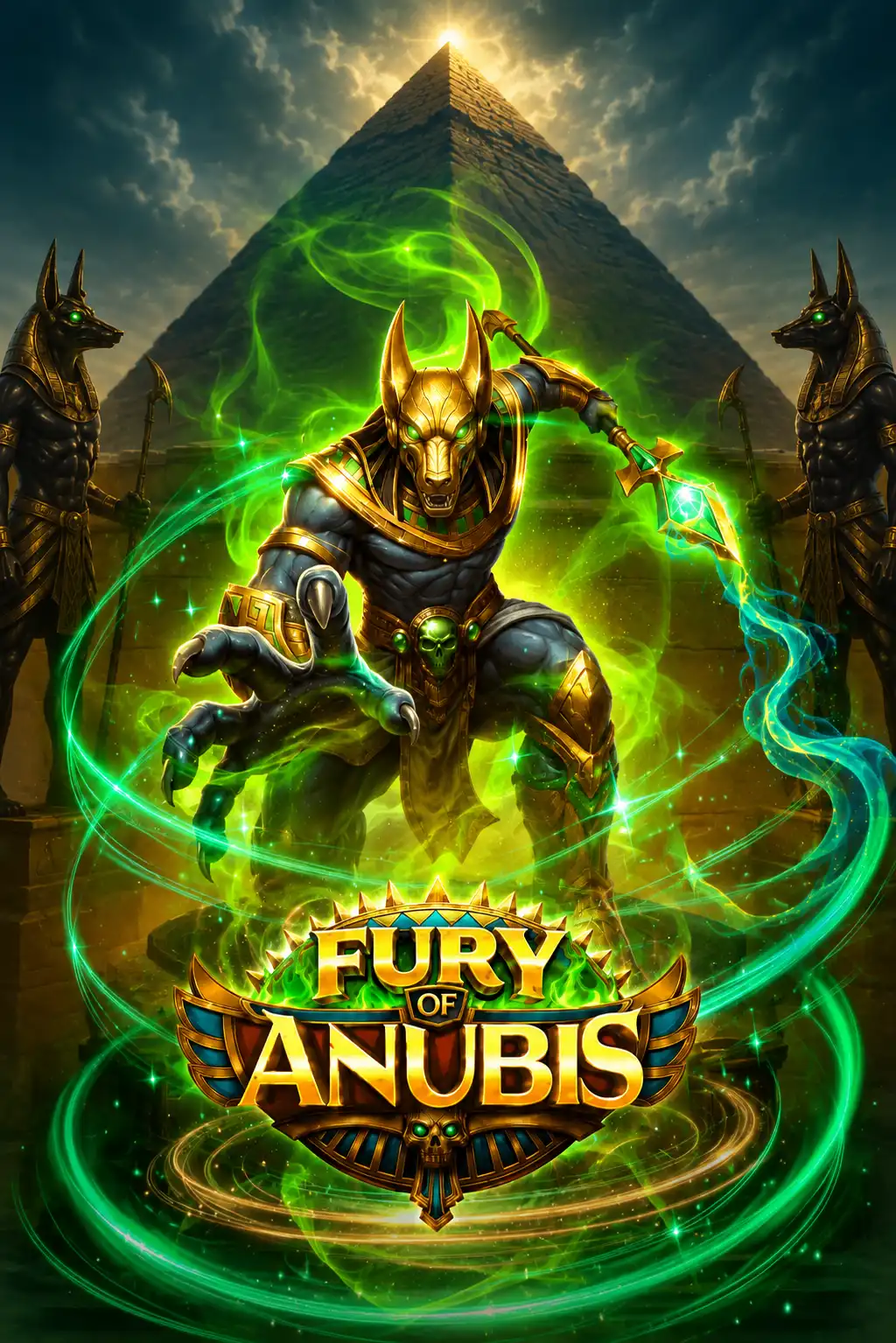 Fury of Anubis slot poster